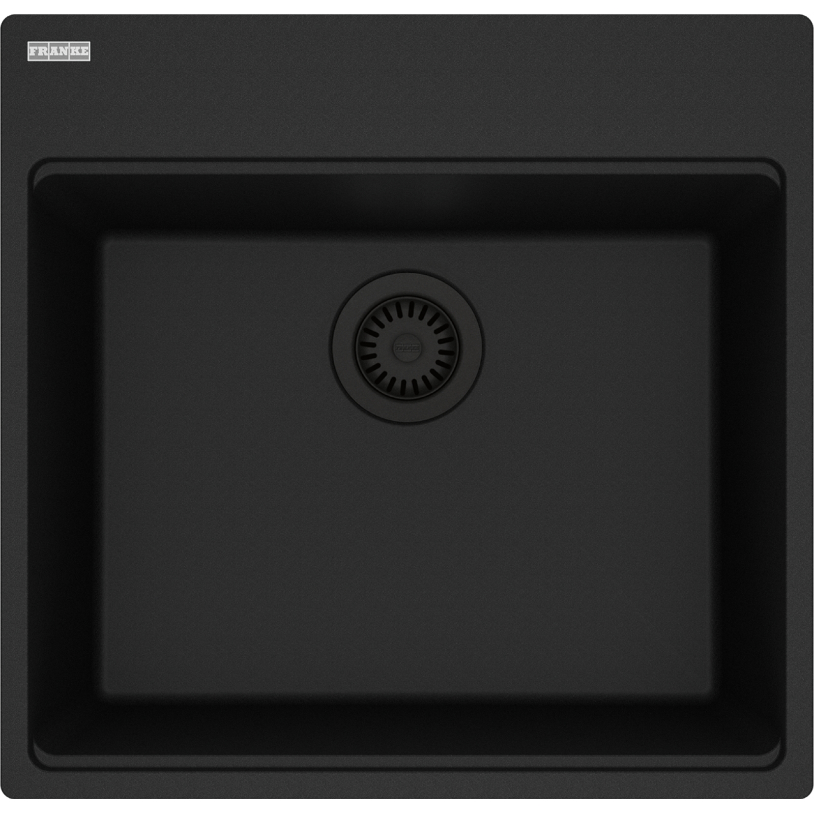 maiu① FRANKE Maris Dual Mount Sink - MAG61020-MBK Fragranite Kitchen Sink