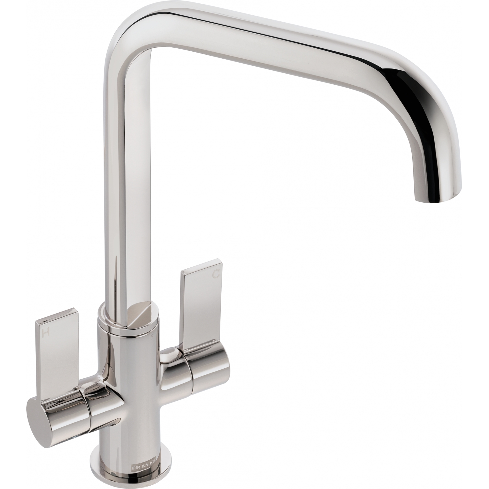 Kitchen Tap Orlando USpout Polished Nickel Brass