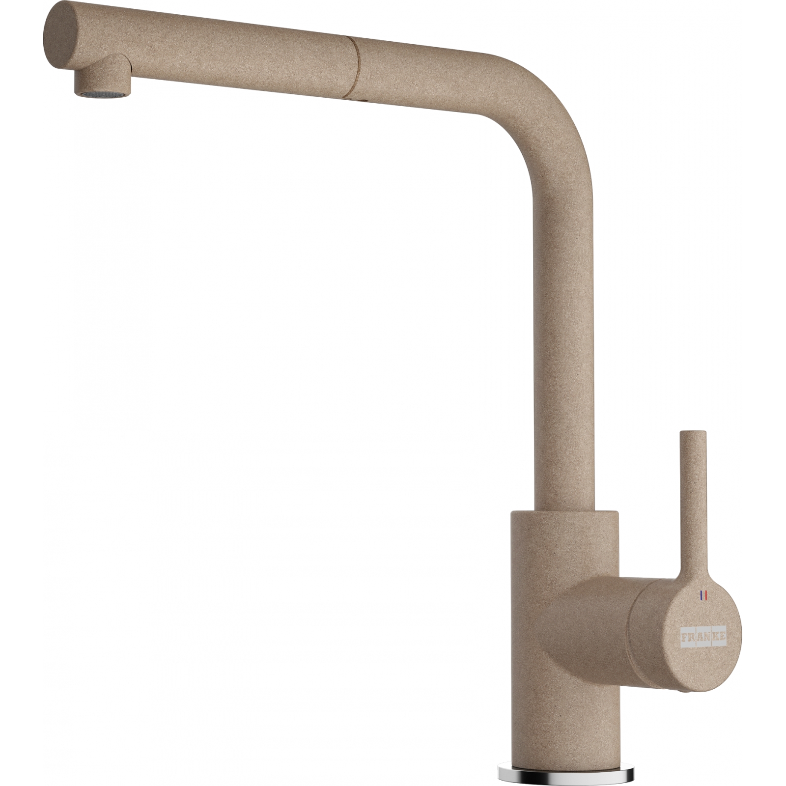Miscelatore cucina LINA L DOCCIA OYSTER - Ottone