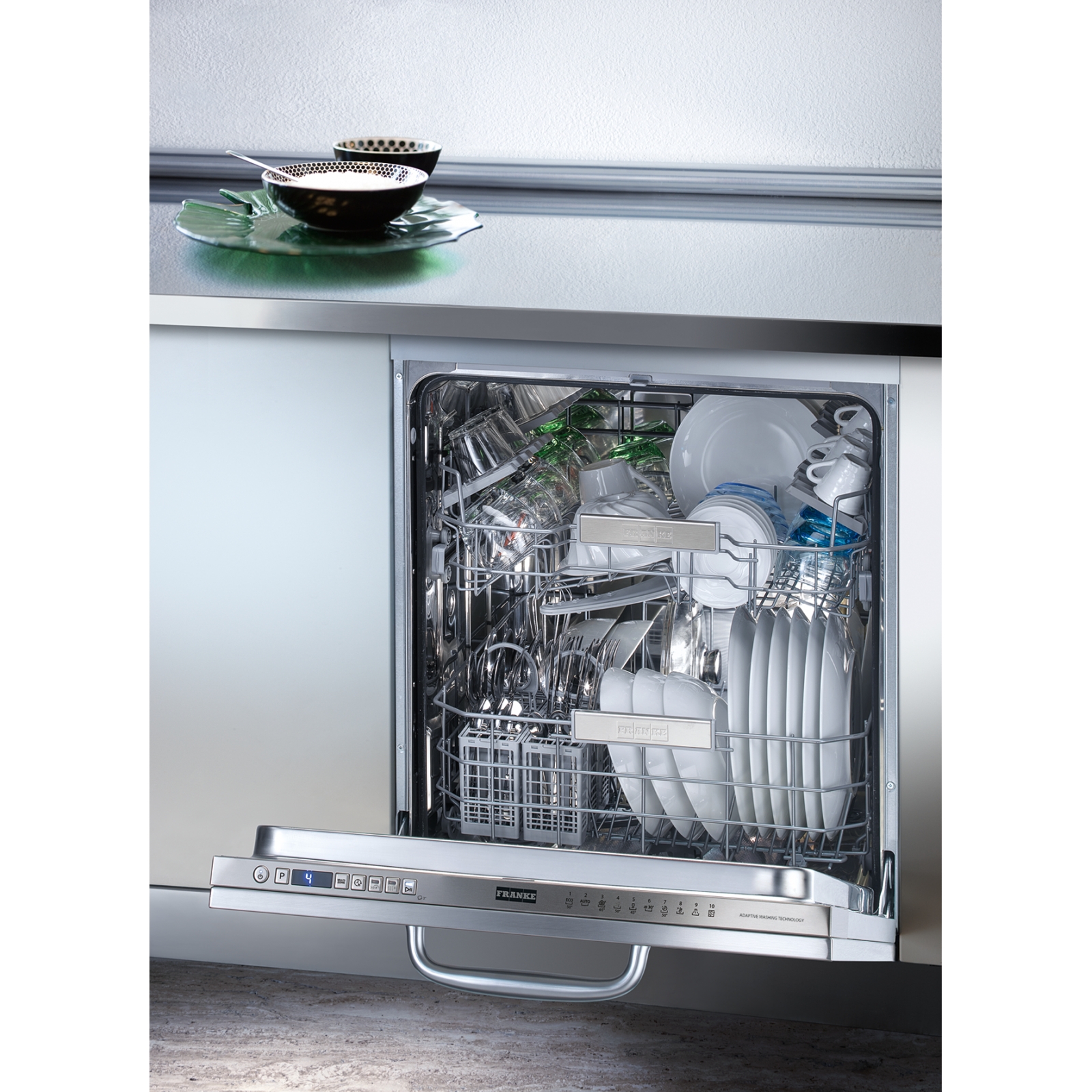 Franke FDW 614 D10P DOS C Tam Ankastre Bulaşık Makinesi görsel 4