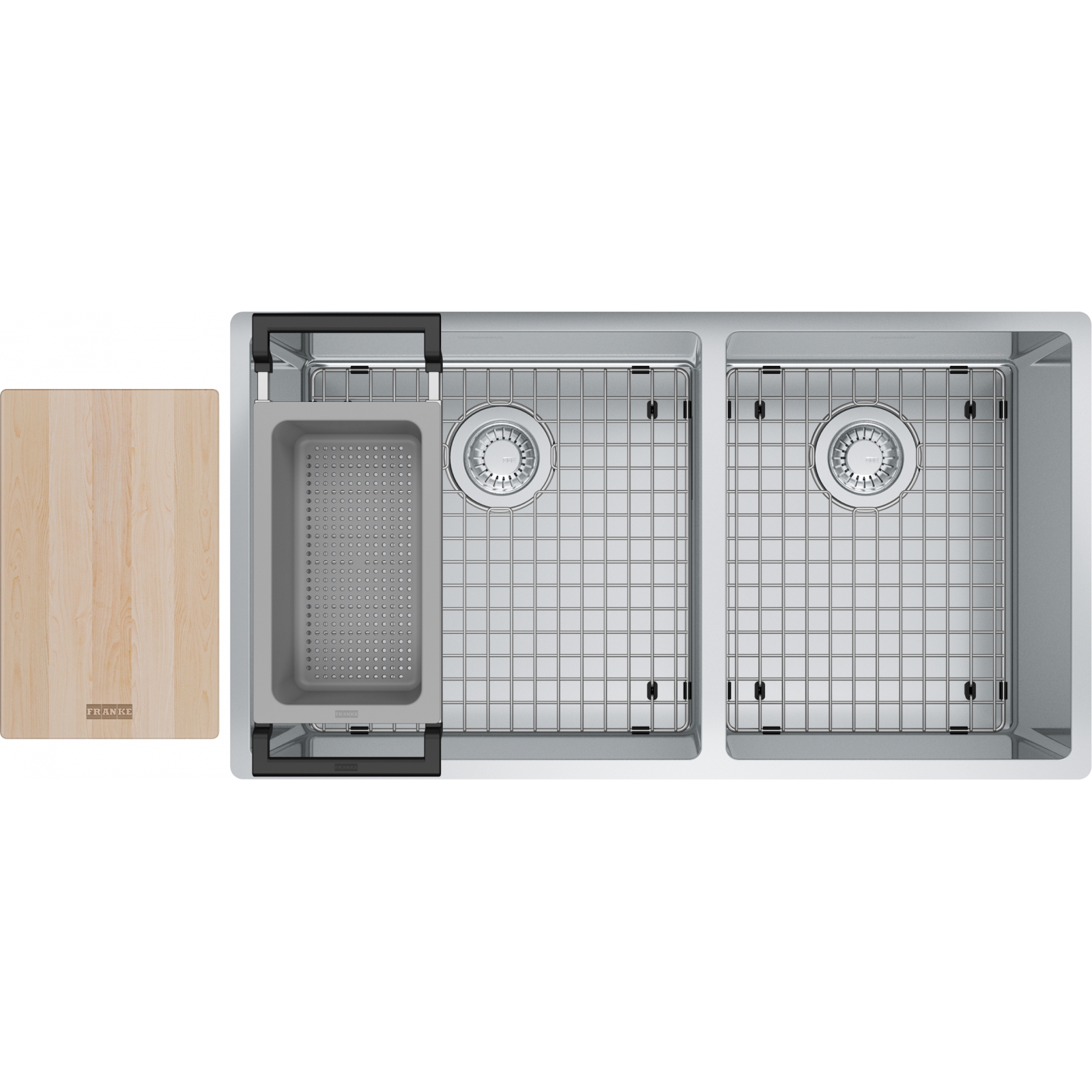 おにく FRANKE Cube Undermount Sink - CUX16032 Stainless steel Kitchen Sink