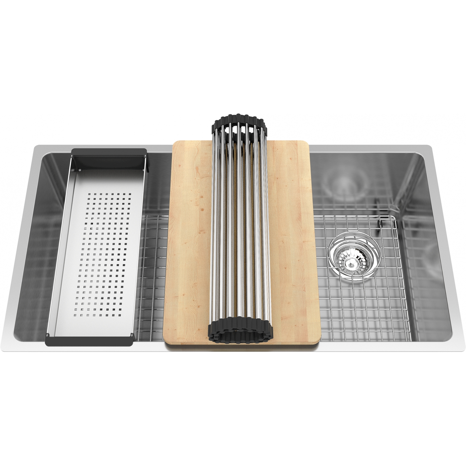 Kindred Brookmore Workstation - BSU1832-9OW-WKC Stainless steel