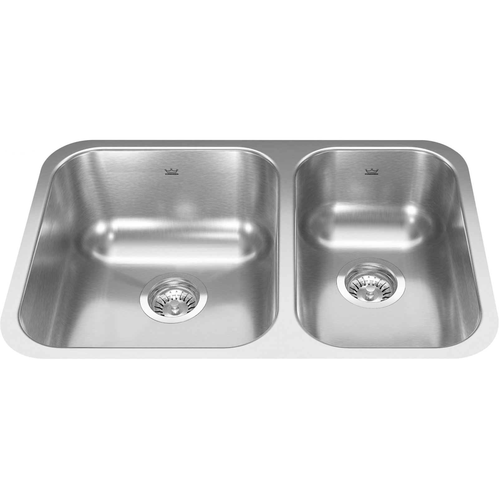 Kindred Reginox Undermount Sink - NDC1827RU-9 Stainless steel