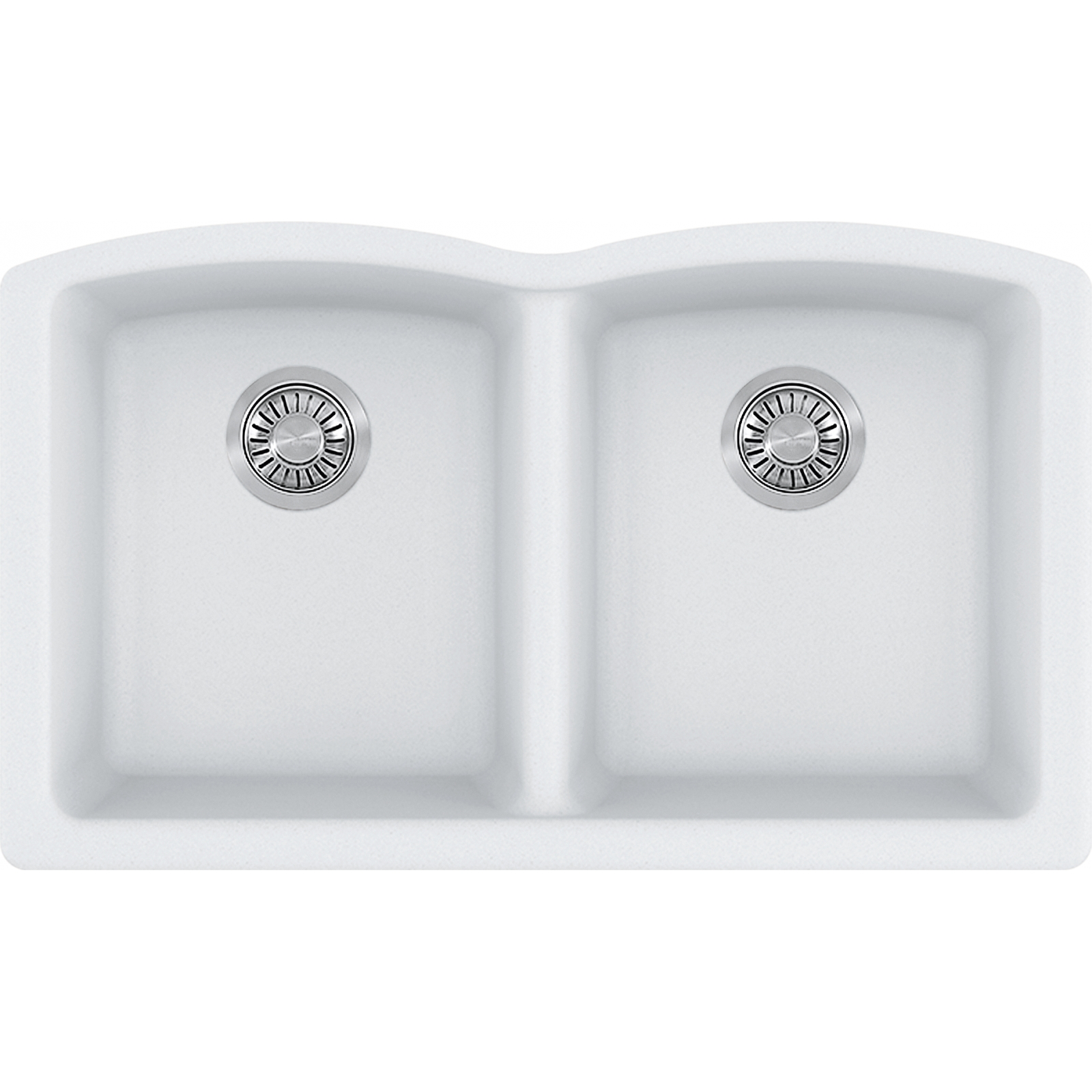 FRANKE Ellipse Undermount Sink - ELG120PWT Granite Kitchen Sink FRANKE Ellipse Undermount Sink - ELG120PWT Granite Kitchen Sink