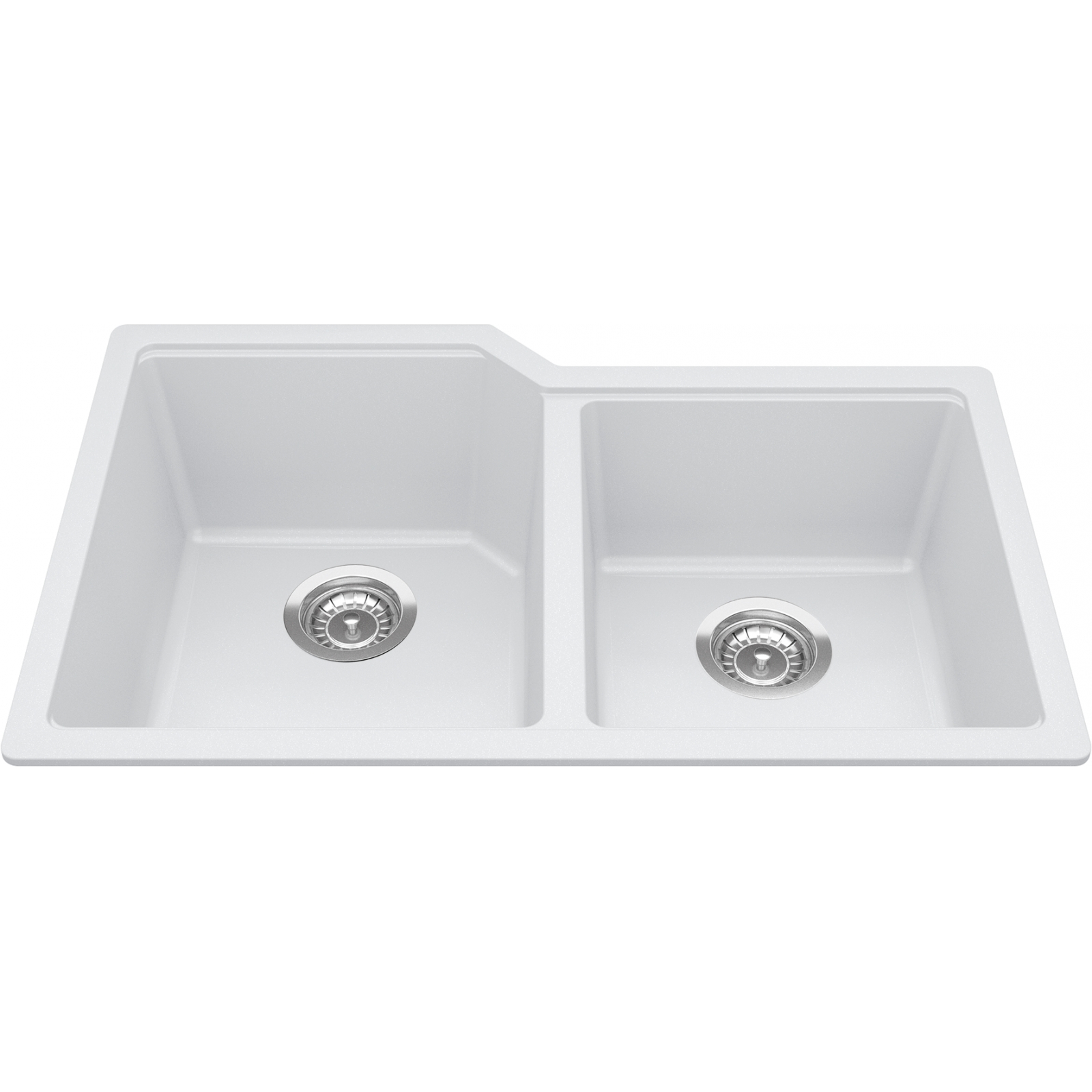 Kindred Urban Undermount Sink - MGC2031U-9PWT Fragranite Kitchen Sink