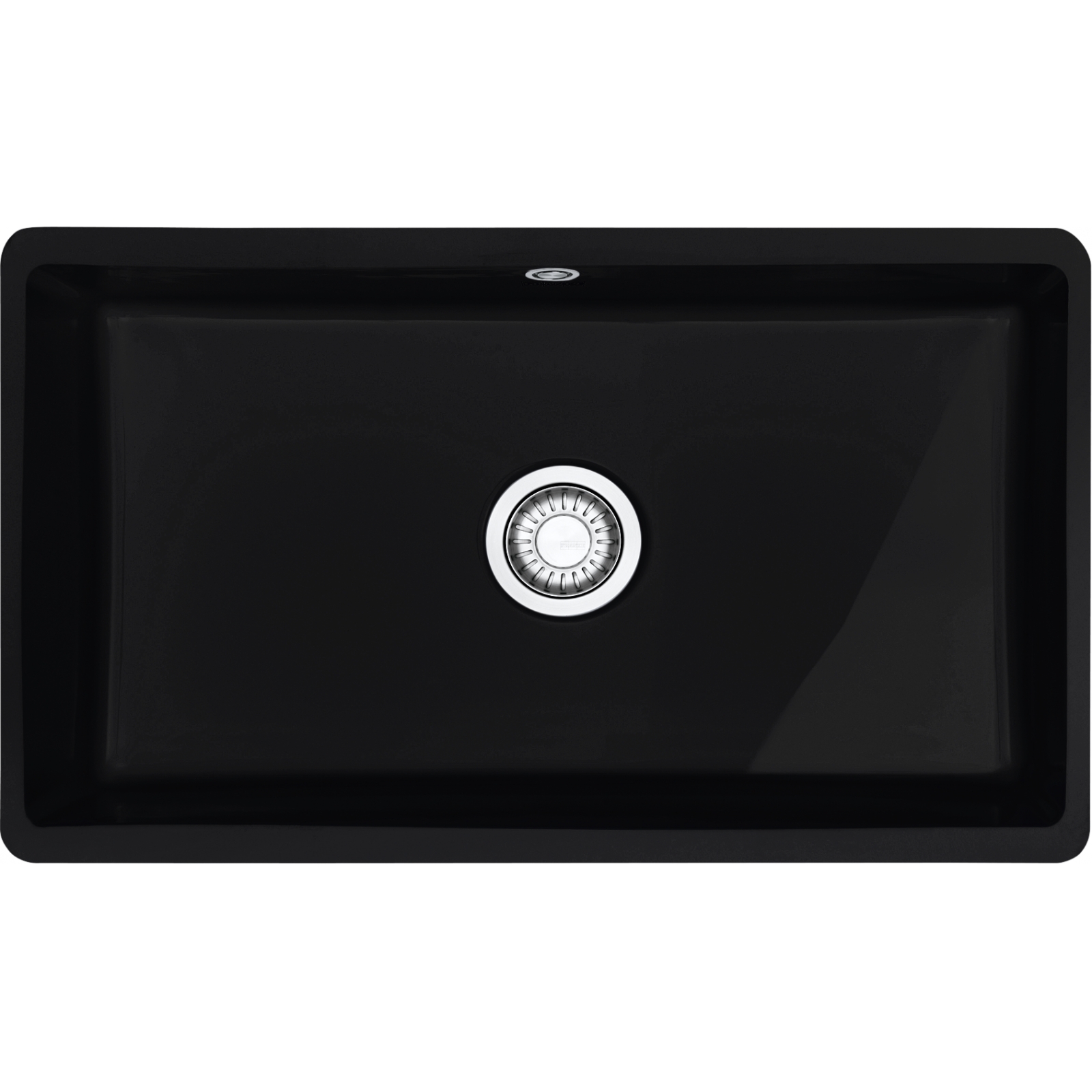 KBK 110 70 Porslin Black Push knob kbk-110-70-porslin-black-push-knob