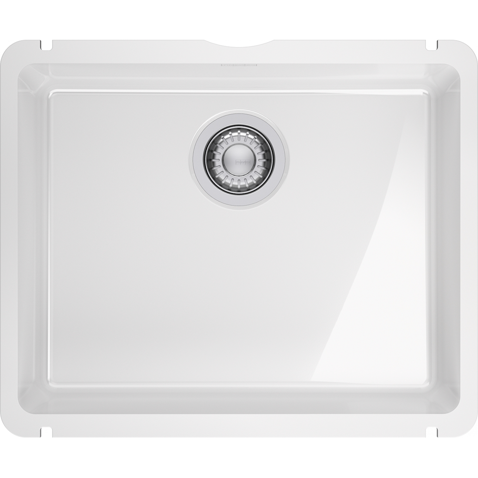 FRANKE KubusX Undermount Sink - KXK11020-GWH Ceramic Kitchen Sink