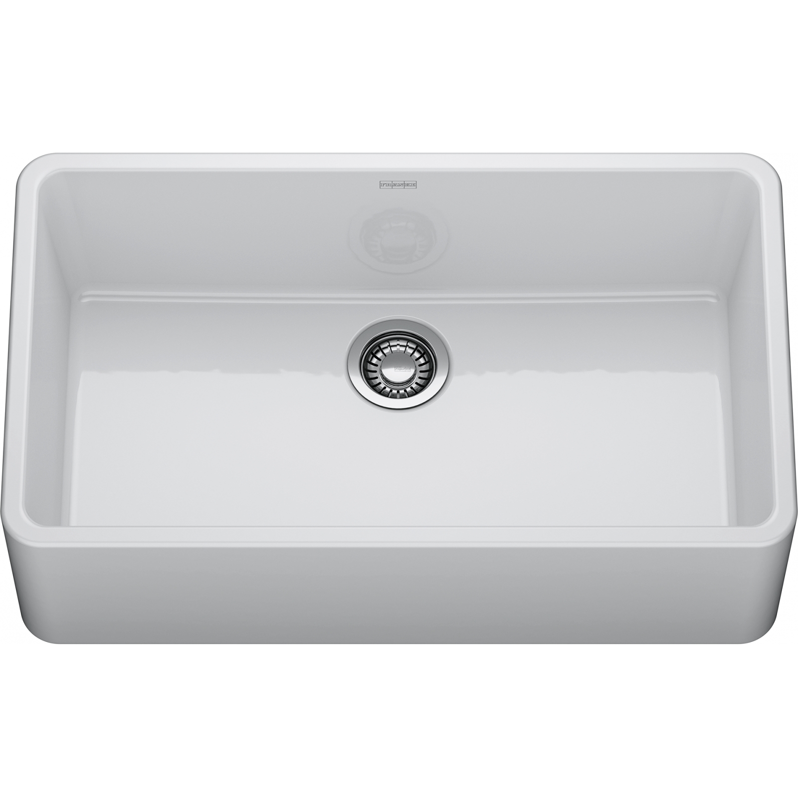FRANKE Ceranova Apron Front Sink - CRK71033-GWH Fireclay Kitchen Sink