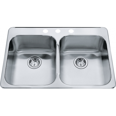 Steel Queen Drop In Sink -  QDL2031-7-3