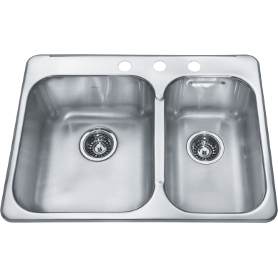 Reginox Drop In Sink -  RCL2027R-3N