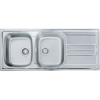 GSX621 RHD Genesis Double Bowl Sink