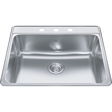 Creemore Drop In Sink -  CSLA2522-8-3CB