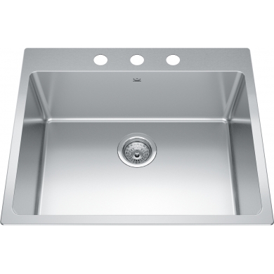 Brookmore Drop In Sink -  BSL2125-9-3N