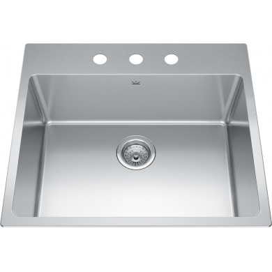 Brookmore Drop In Sink -  BSL2225-9-3N