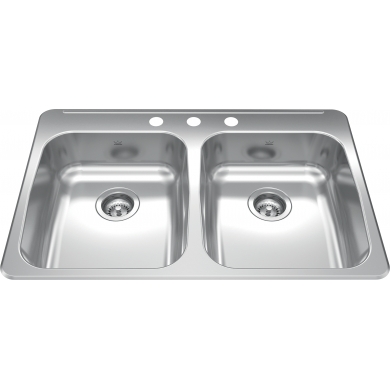 Reginox Drop In Sink -  RDLA3322-55-3N