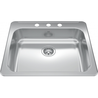 Reginox Drop In Sink -  RSLA2522-55-3N