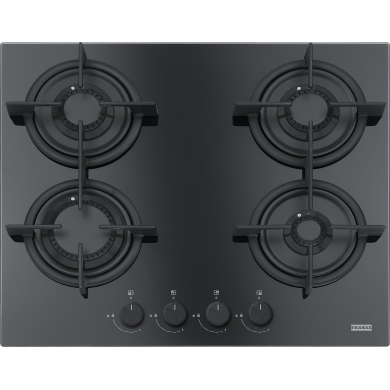 Mythos Gas on Glass Hob Black 60cm