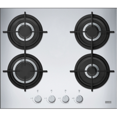 Mythos Gas on Metal Hob Black 60cm