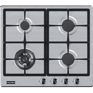 Gas hob JZTFS6416SEA SS 4 burner LPG