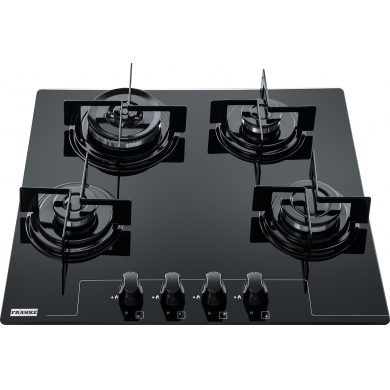 Cooktop Glass Tripla Chama 60cm Preto