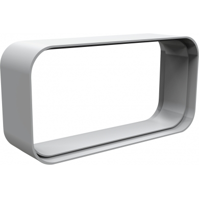 Raccord gaine plate 180X90 mm
