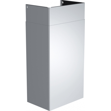 Cheminée inox version évacuation