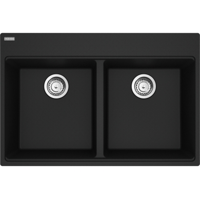 Maris Topmount Sink - MAG6201515-MBK-S