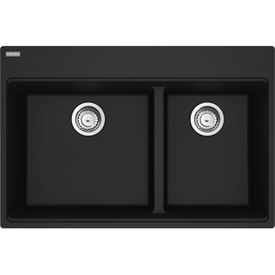 Maris Topmount Sink - MAG6601812LD-MBK-S