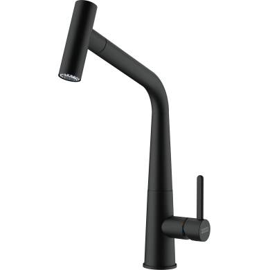 Icon Pull Out Jet Shower Matt Black