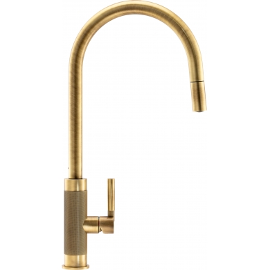 Tessuto J Pull-Out Nozzle Brass