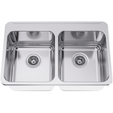 LBD6410PCB-1 Double bowl topmount sink