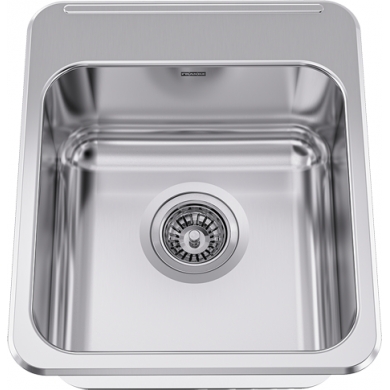 LBS4408P-1 Single bowl topmount, 18 ga