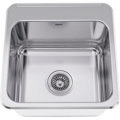 LBS4610P-1 Single bowl topmount, 18 ga