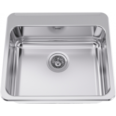 LBS6108P-1 Single bowl topmount, 18 ga