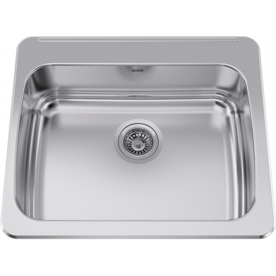 LBS7308P-1 Single bowl topmount, 18 ga