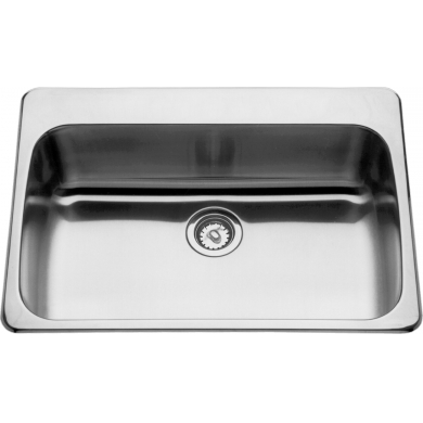 LBS7808P-1 Single bowl topmount, 18 ga