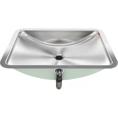 OWB1420U-5 Vanity undermount, overflow