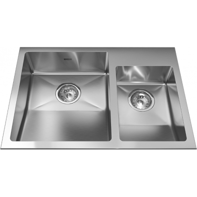 ALBDC182605P-1 ADA Double bowl topmount