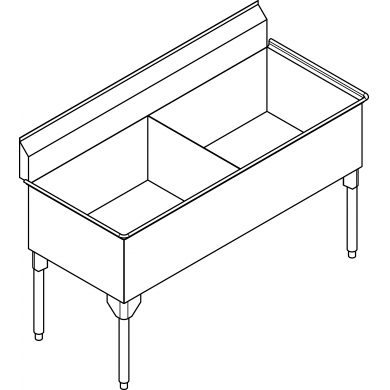 SDL2448-1 Service 14 ga, double