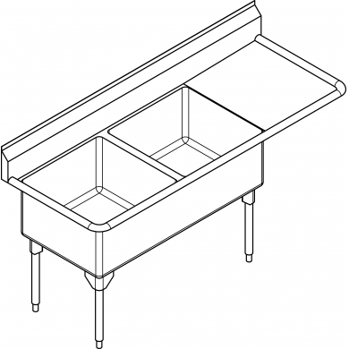 WDL2436R-1 WorldClass 14ga, right dboard