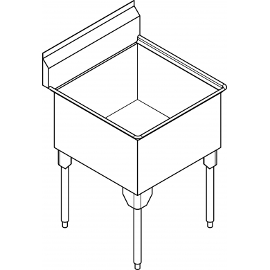 SSL2418-1 Service 14 ga, single