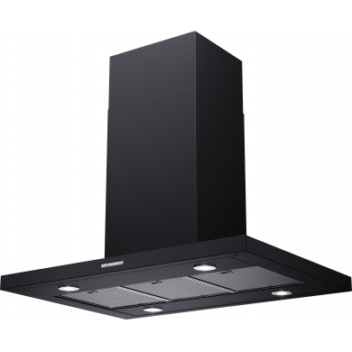 HOOD T45 790-12 HE 90 BK MATT