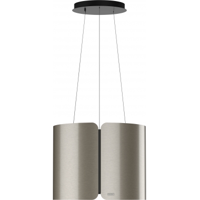 Campana de Isla Smart 42cm Silver