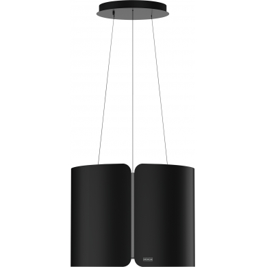 Inselhaube Smart Suspended Black Matt