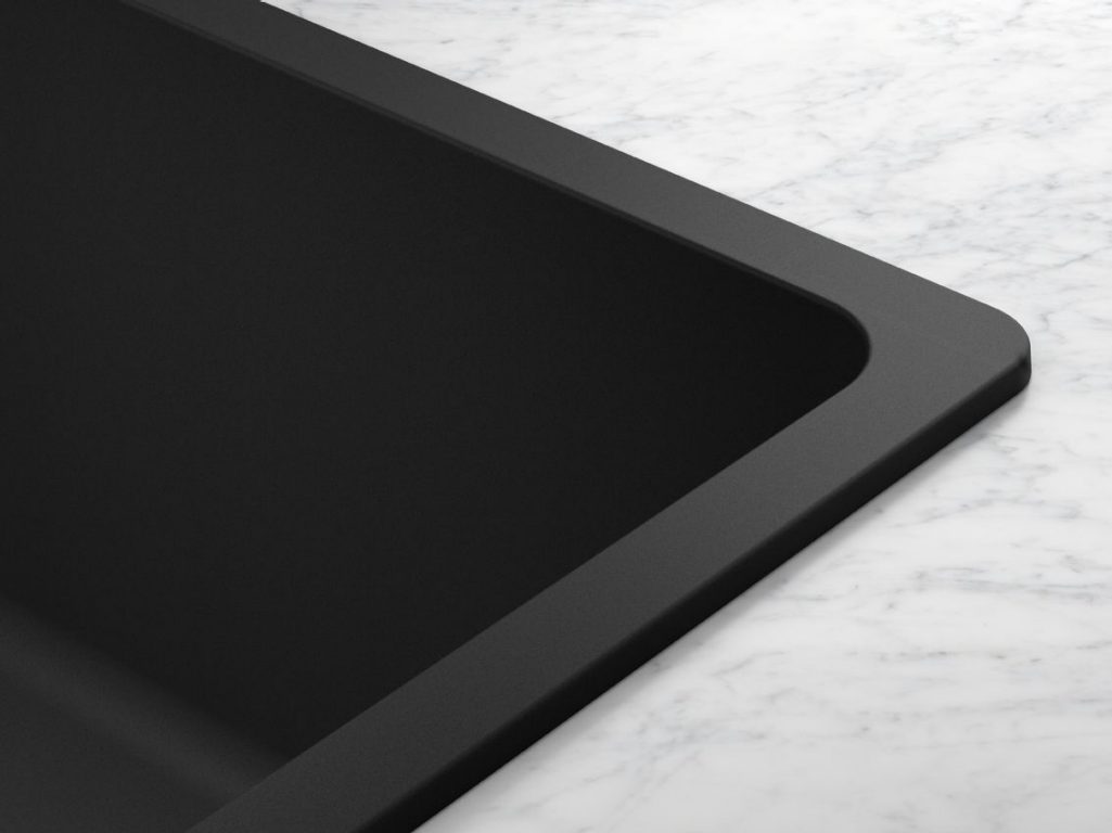 Image of a sink profile with inset sink installation